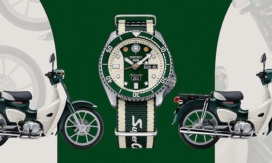 Seiko 5 Sports Honda Super Cub