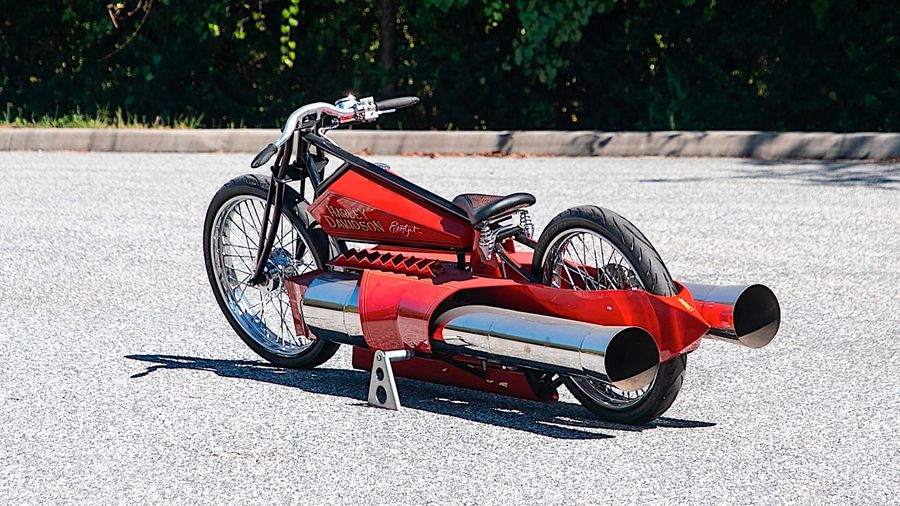 Harley Davidson Twin Pulsejet