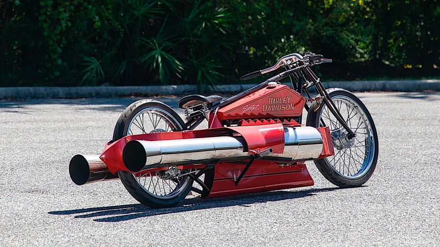 Harley Davidson Twin Pulsejet