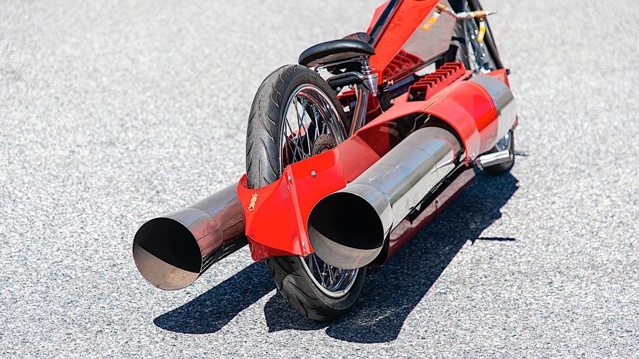 Harley Davidson Twin Pulsejet