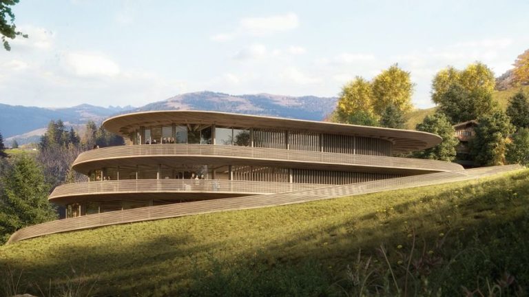 Autógaléria a svájci Alpokban